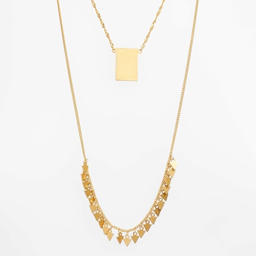 Madewell ❈ Dancing Arrows Necklace